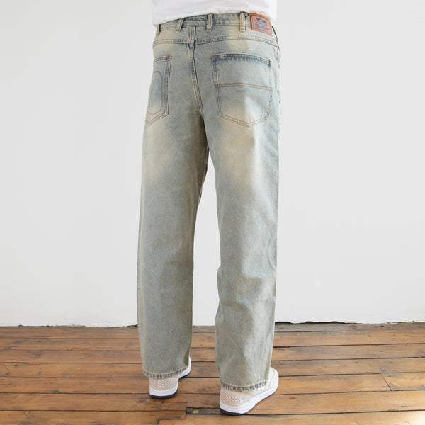Butter Goods - Ace Denim Jeans - Distressed Light Blue