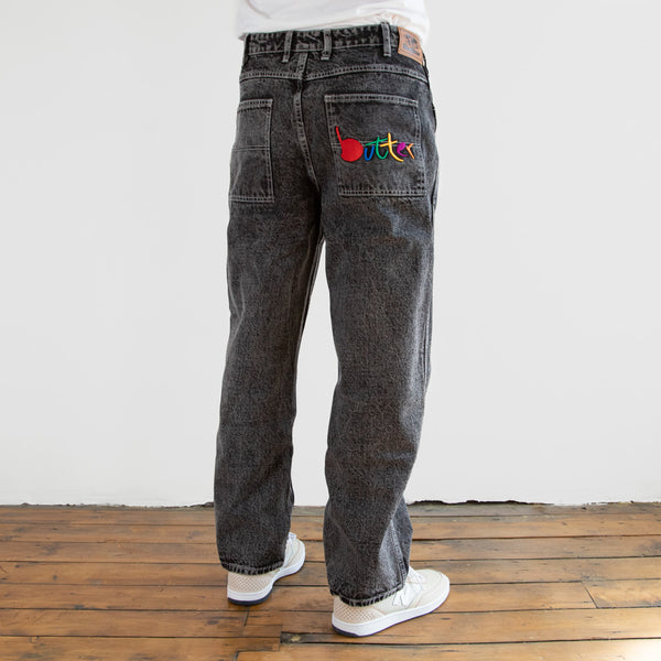 Butter Goods - Art Denim Jeans - Washed Black