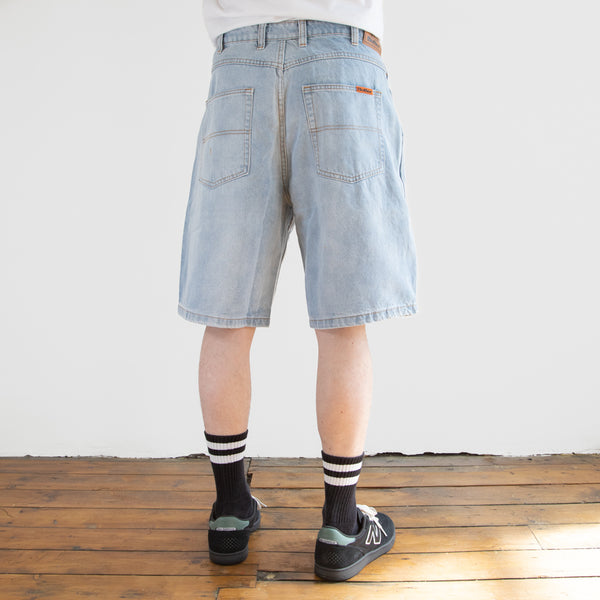 Butter Goods - Baggy Denim Shorts - Light Blue