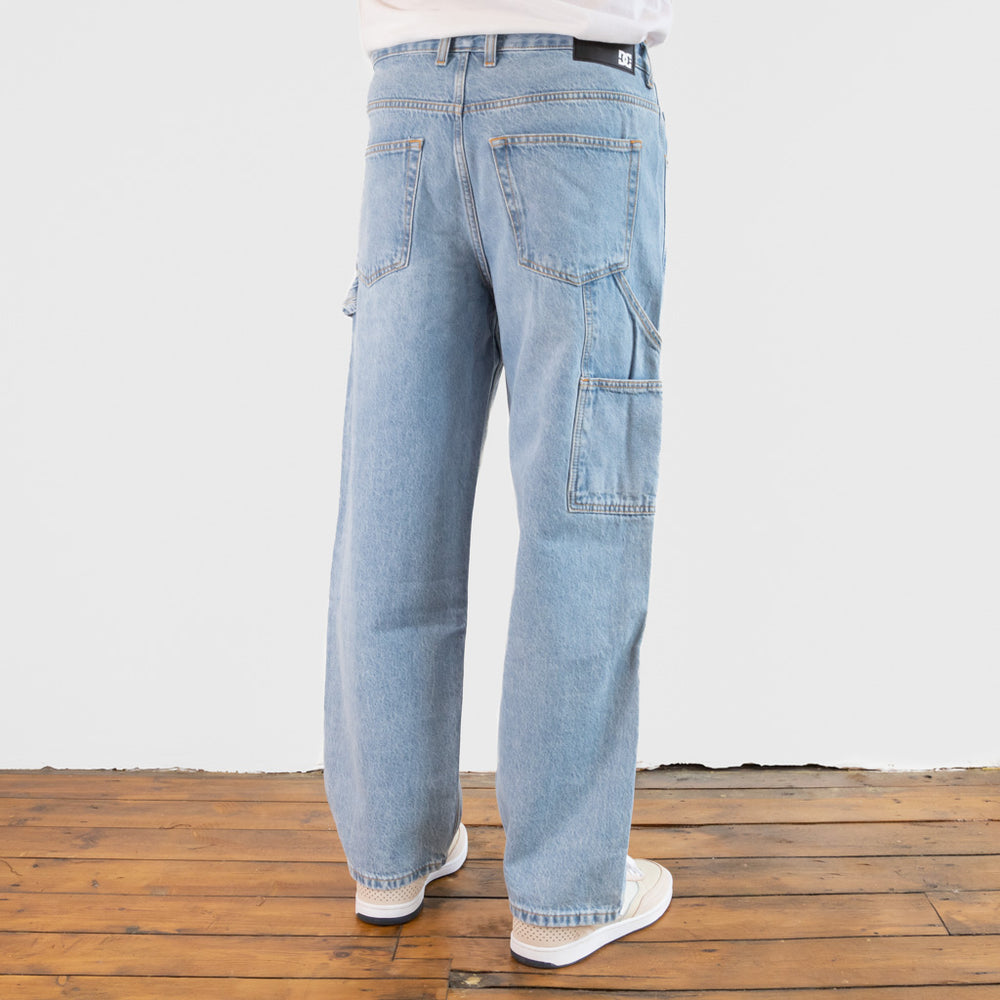 DC Shoes Worker Baggy Carpenter Jeans Light Indigo – Welcome