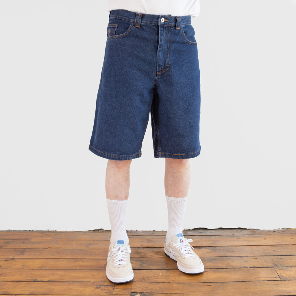 Polar Skate Co. - Big Boy Denim Shorts - Dark Blue – Welcome Skate