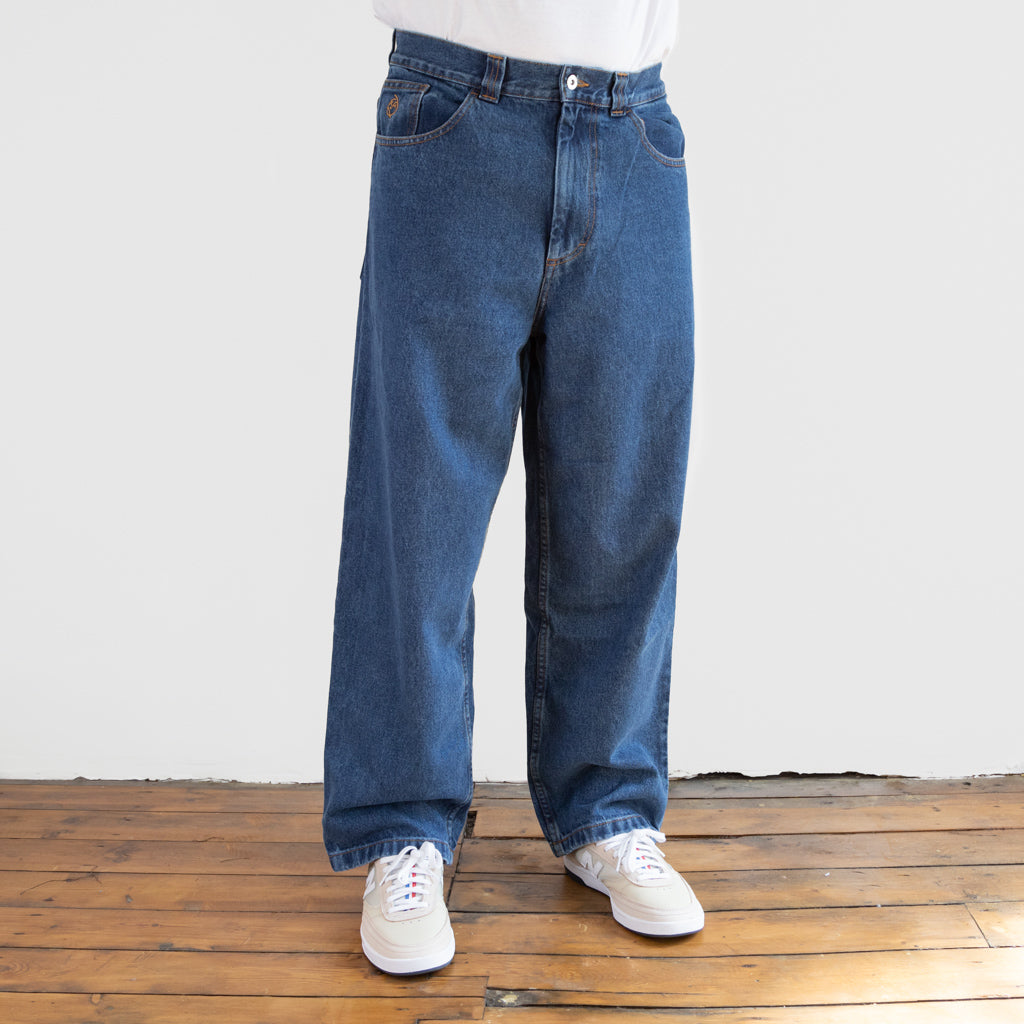 POLAR SKATE big boy denim pants 濃紺 Polar Skate Co. Big Boy Jeans (Dark Blue)