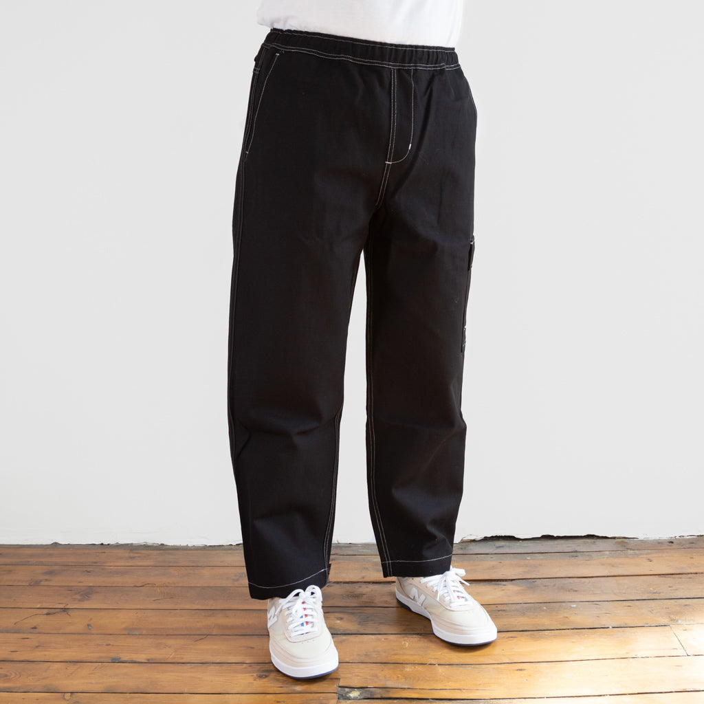 Come Sundown - Twist Pants - Black