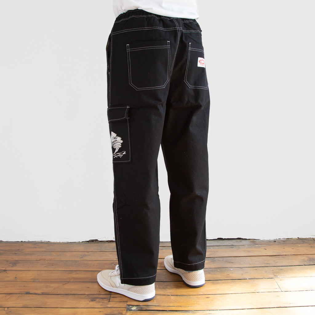Come Sundown - Twist Pants - Black