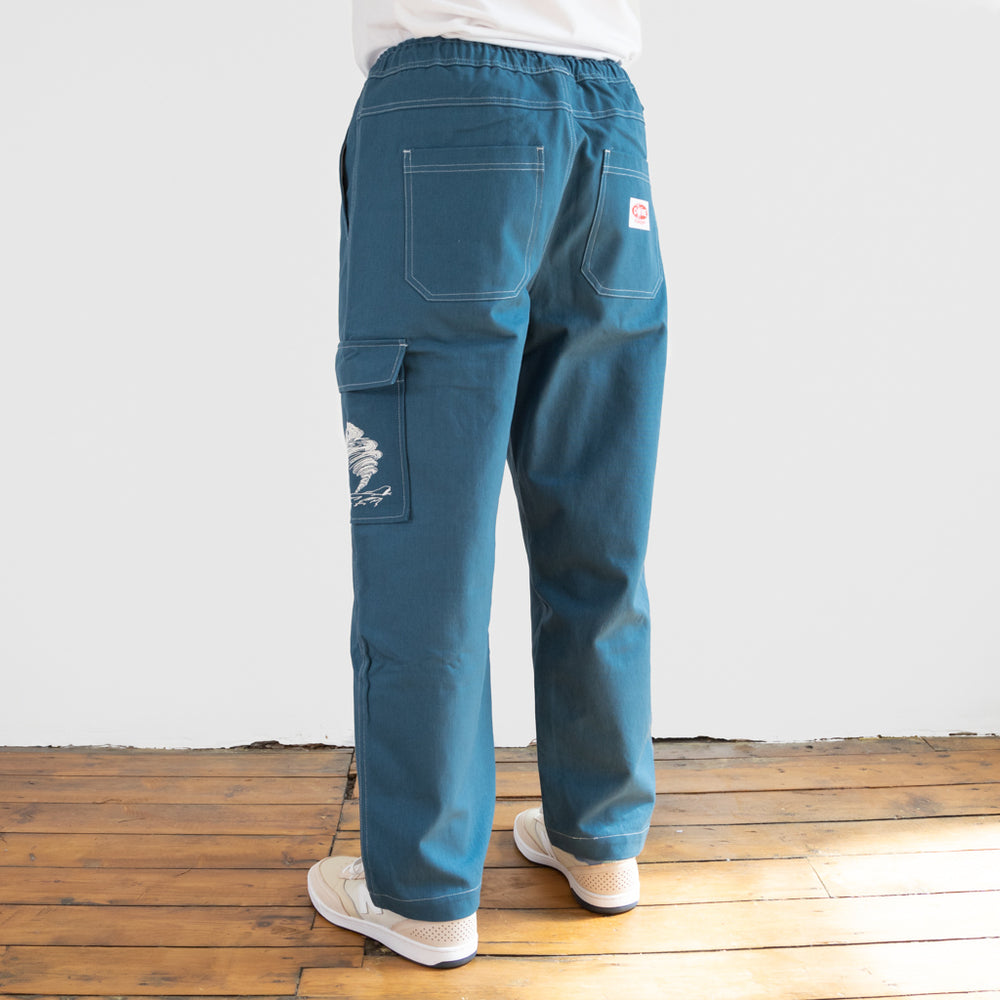 Come Sundown - Twist Pants - Slate