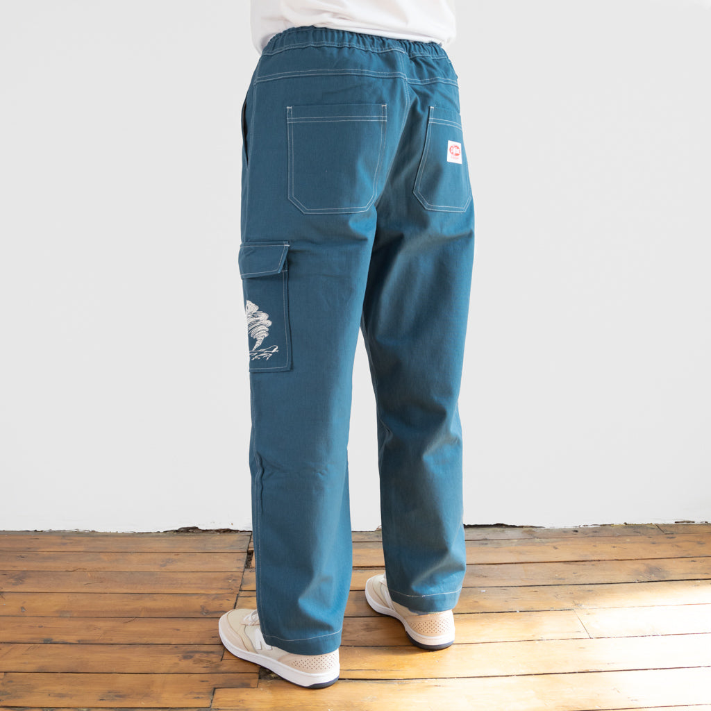 Come Sundown - Twist Pants - Slate
