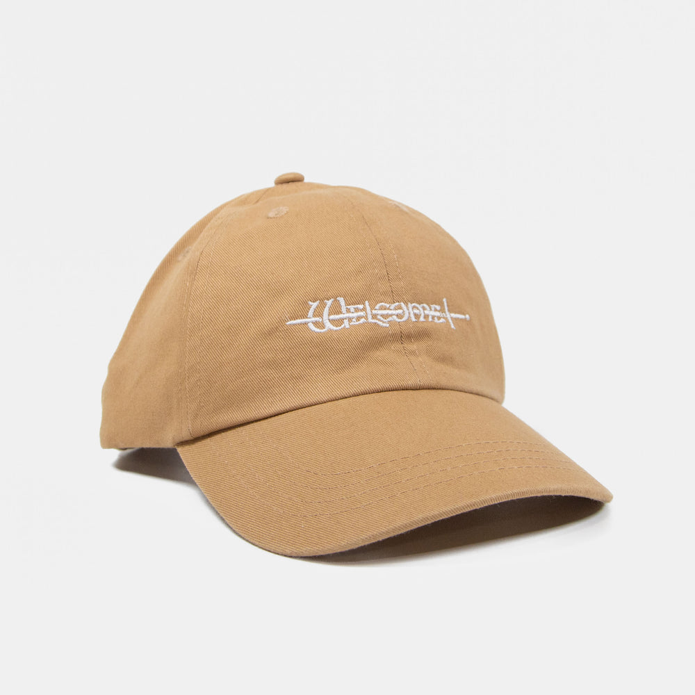 Welcome Skate Store - Sword Dad Cap - Desert Sand