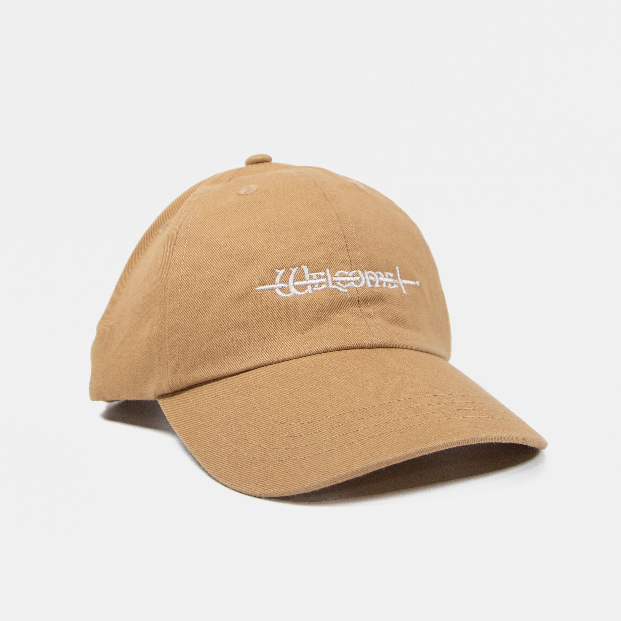 Welcome Skate Store - Sword Dad Cap - Desert Sand