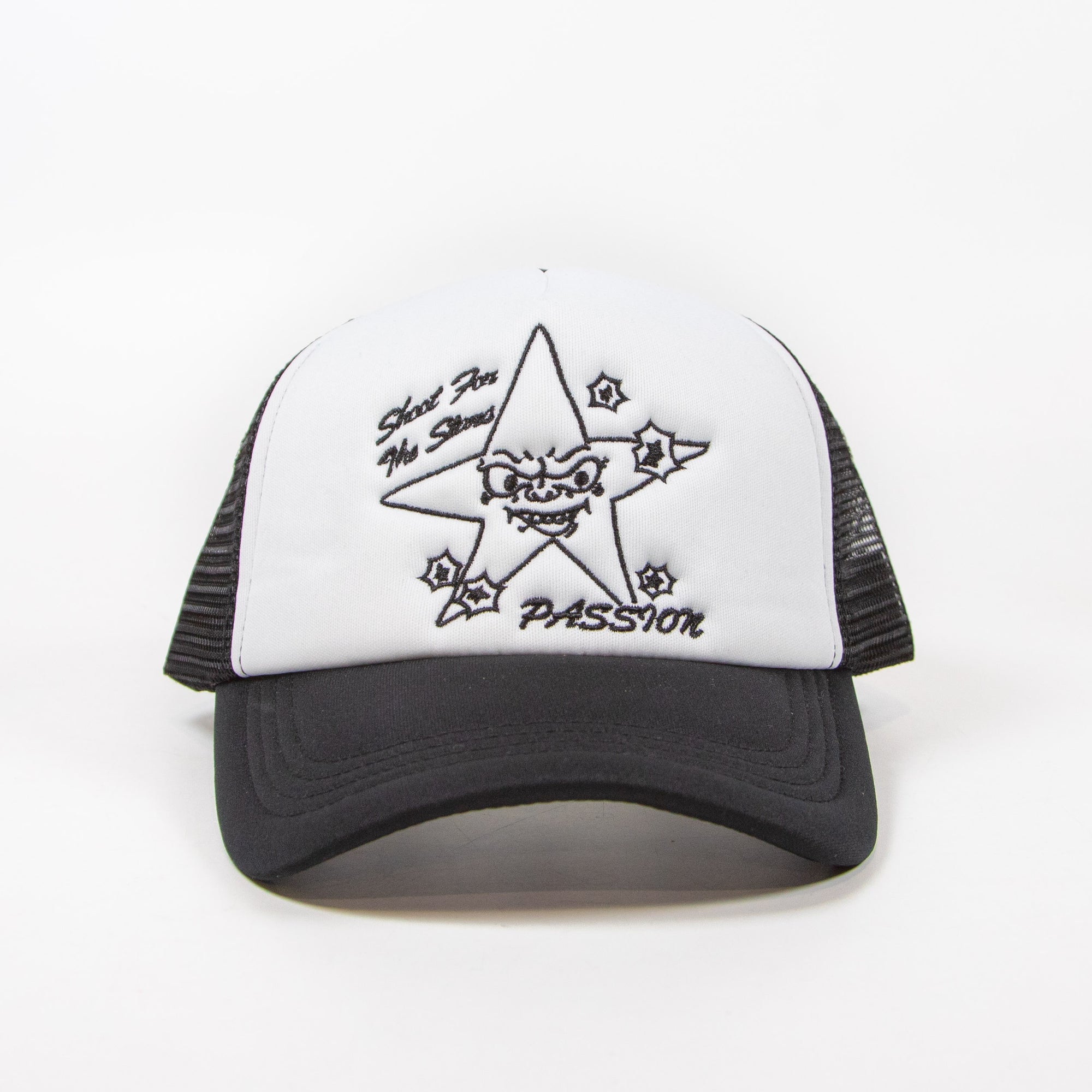 Passion - Target Practice Trucker Cap - Black / White