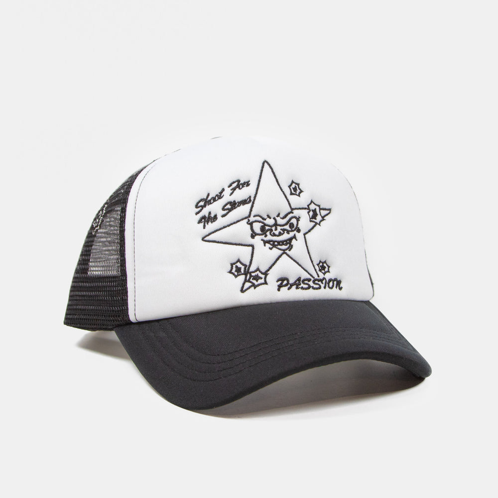Passion - Target Practice Trucker Cap - Black / White