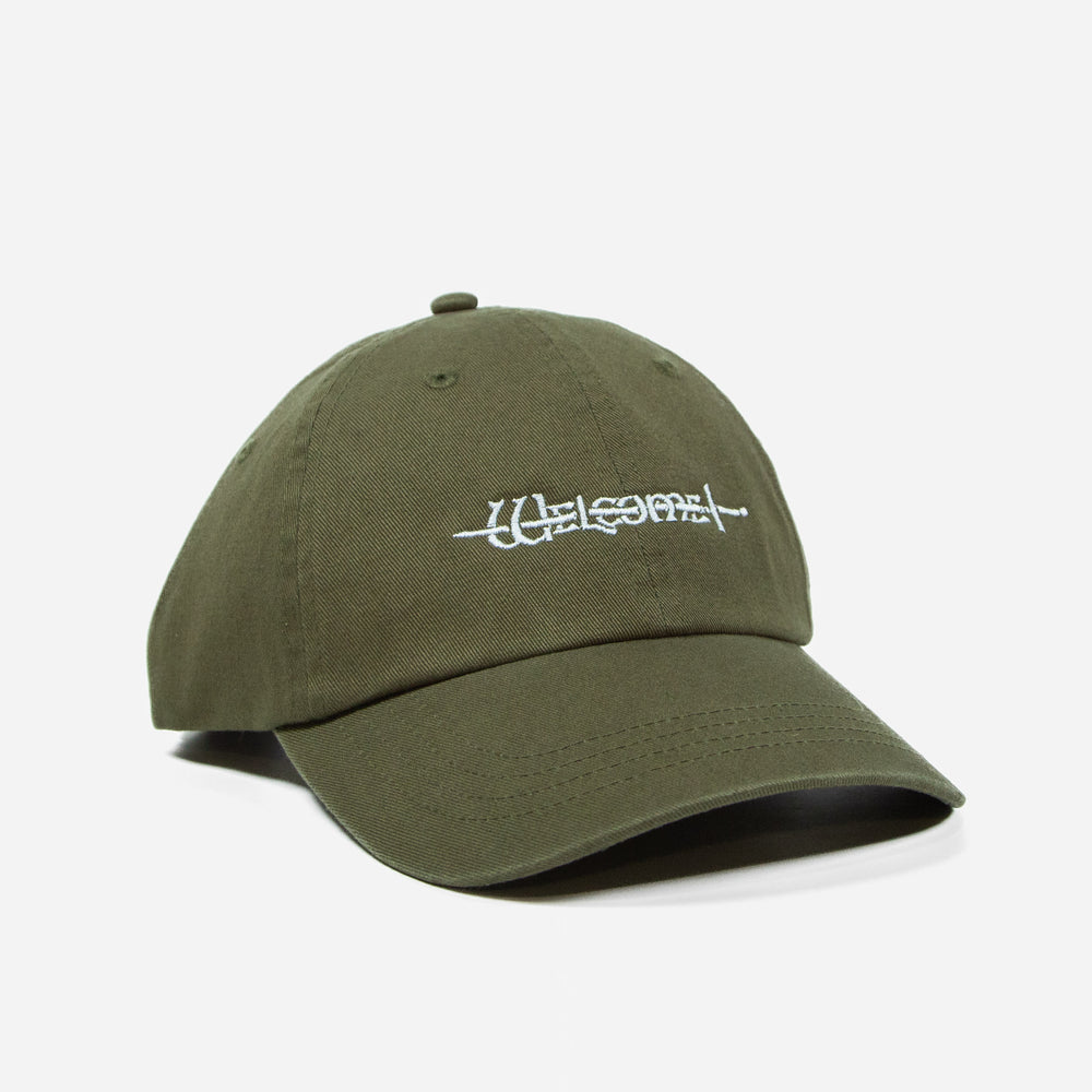 Welcome Skate Store - Sword Dad Cap - Green