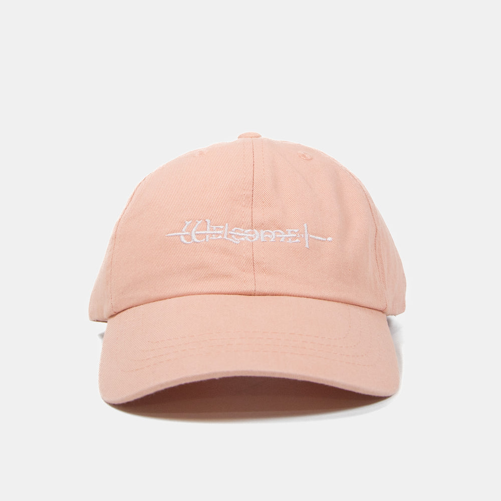 Welcome Skate Store - Sword Dad Cap - Pastel Pink