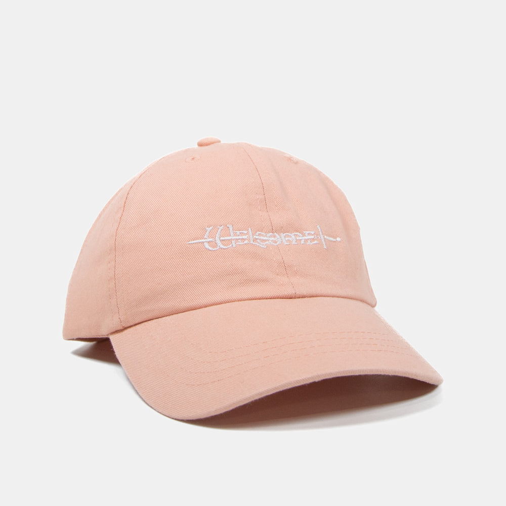 Welcome Skate Store - Sword Dad Cap - Pastel Pink