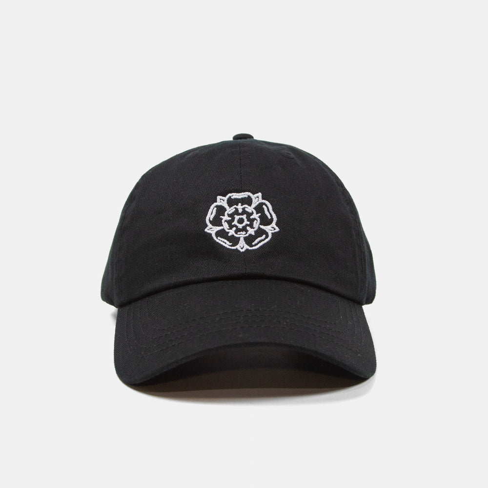 Rose Dad Cap - Black