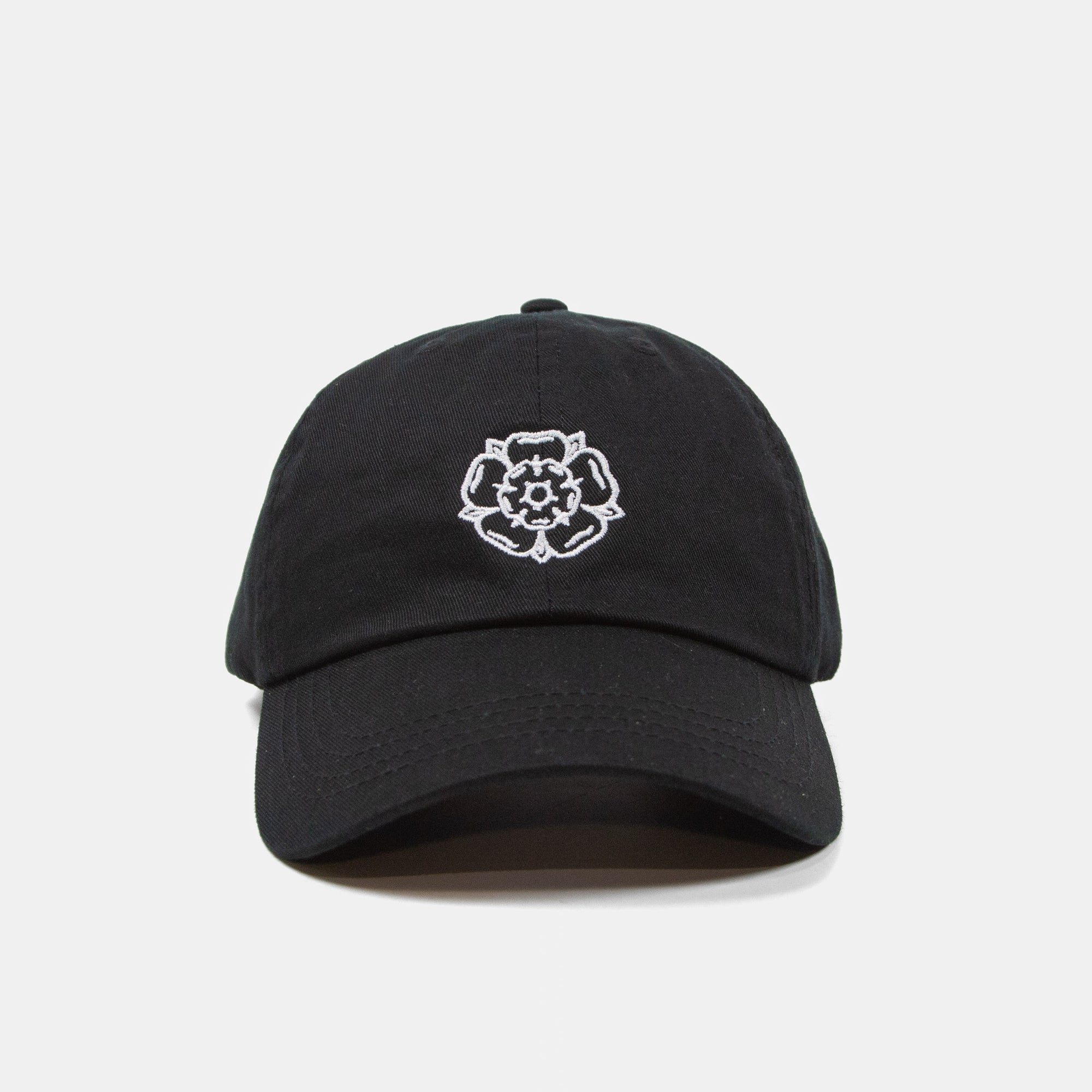 Rose Dad Cap - Black