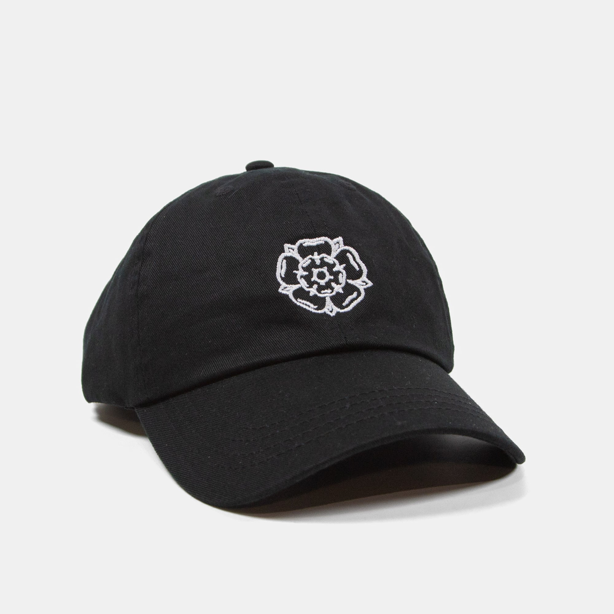 Rose Dad Cap - Black