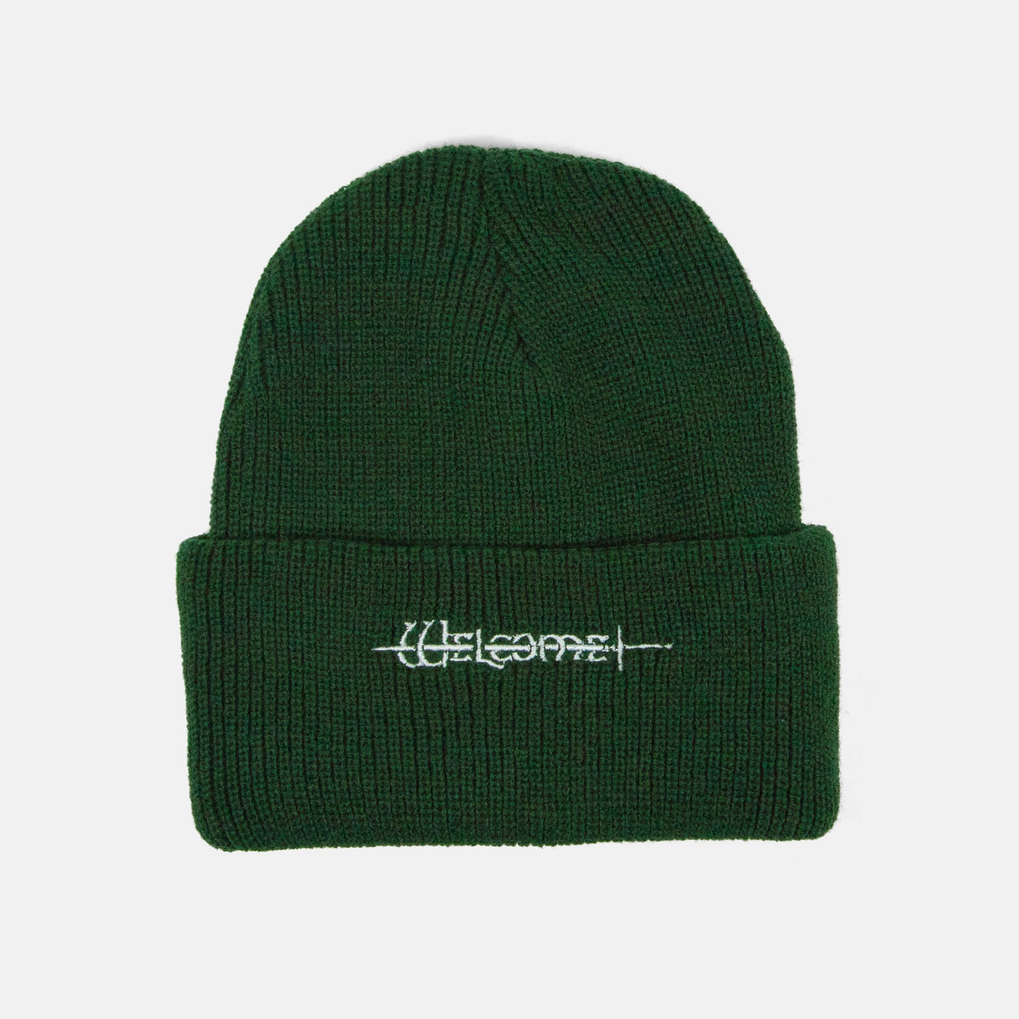 Welcome Skate Store - Sword Beanie - Bottle Green