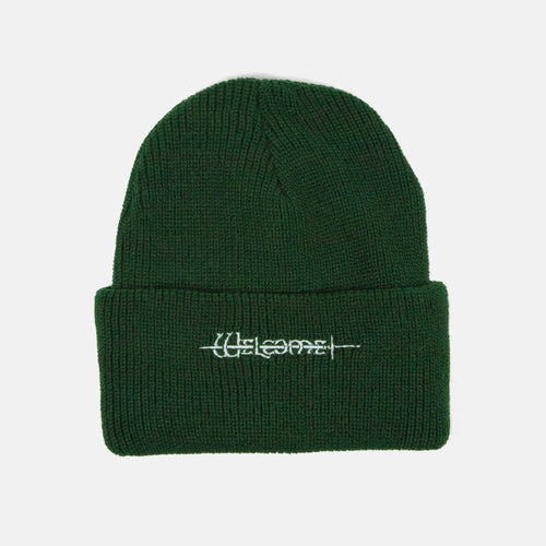 Welcome Skate Store - Sword Beanie - Bottle Green