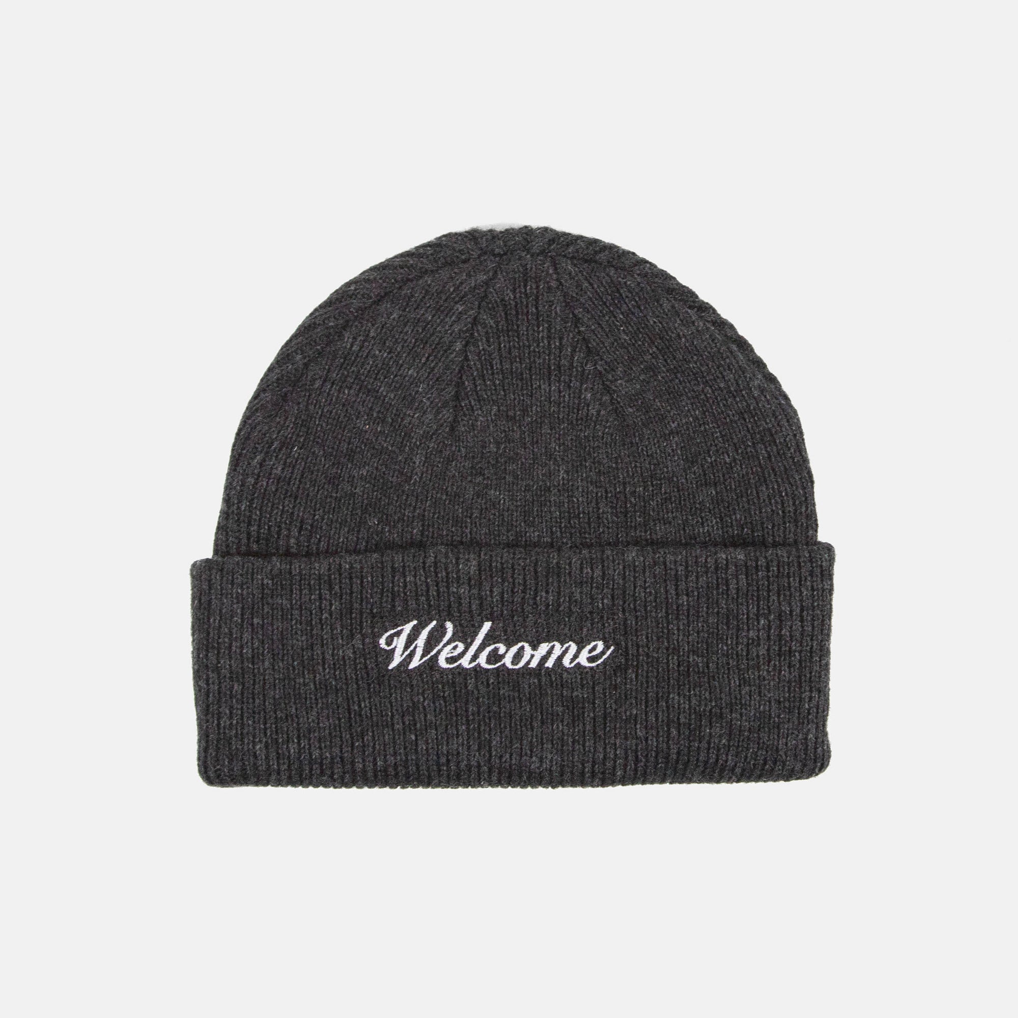 Welcome Skate Store - Swan Knit Beanie - Asphalt Heather