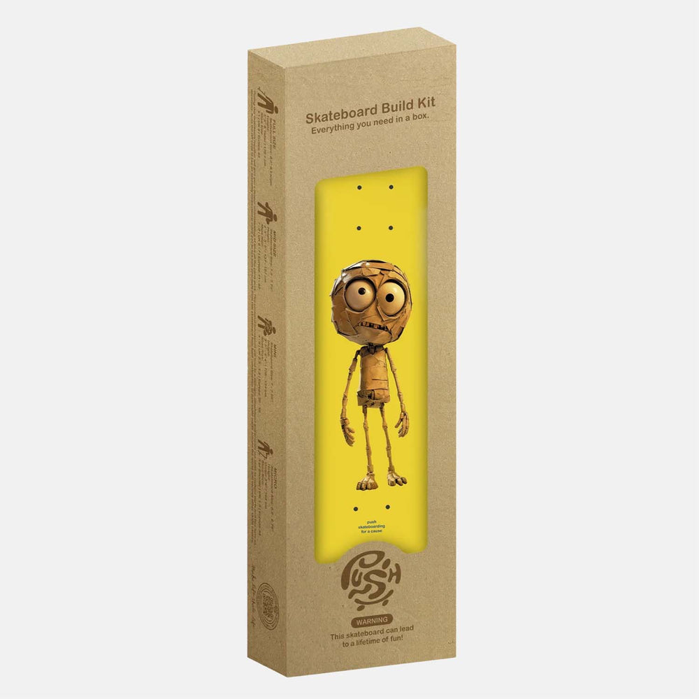 Push - Build Your Own Incomplete Skateboard Kit - 7.25"