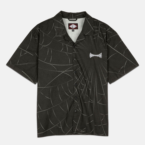 Independent Trucks - Arachnid Short Sleeve Shirt - Black