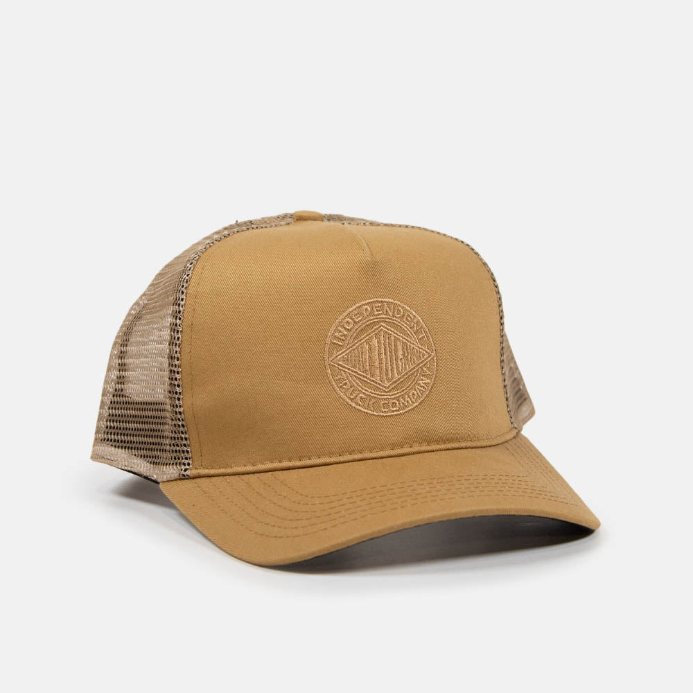 Independent Trucks - Clipper Meshback Trucker Cap - Workwear Brown