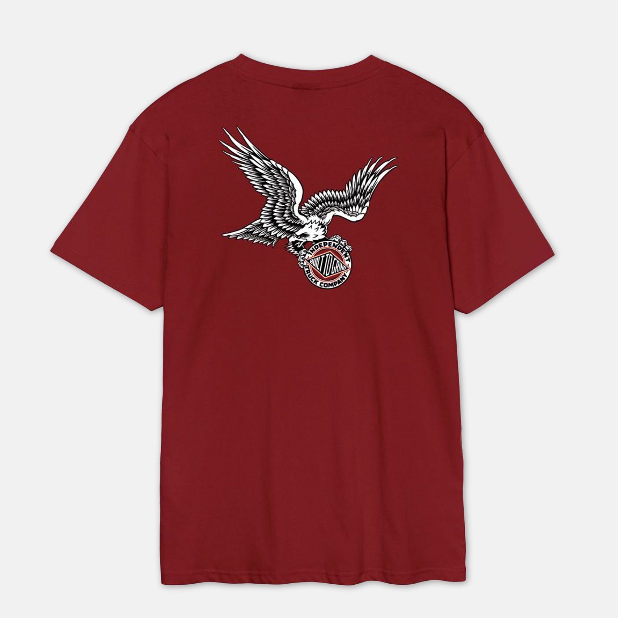 Independent Trucks - Built To Grind Eagle Summit T-Shirt - Maroon