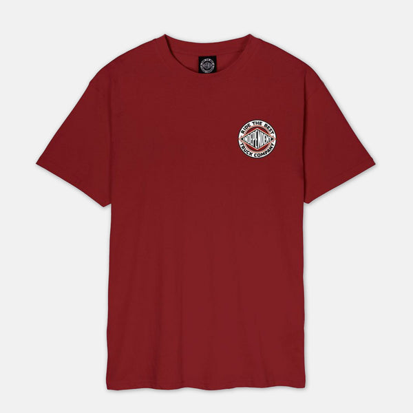 Independent Trucks - Built To Grind Eagle Summit T-Shirt - Maroon