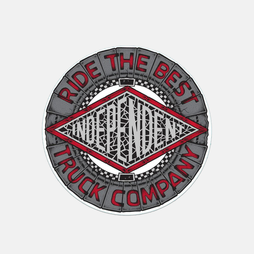 Independent Trucks - 4.6" Mako Tile Sticker - Multi