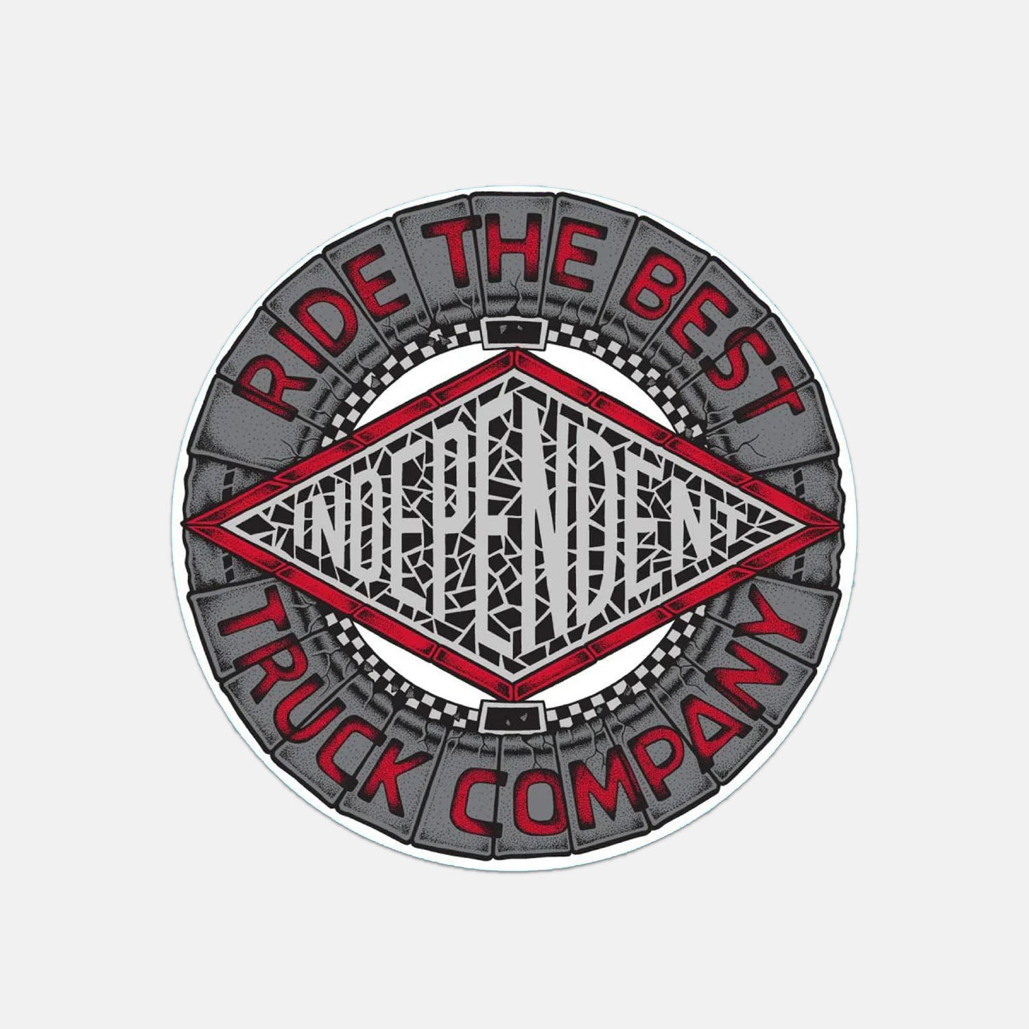 Independent Trucks - 4.6" Mako Tile Sticker - Multi
