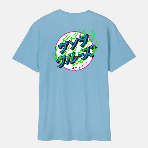 Santa Cruz - Inferno Dots T-Shirt - Light Blue