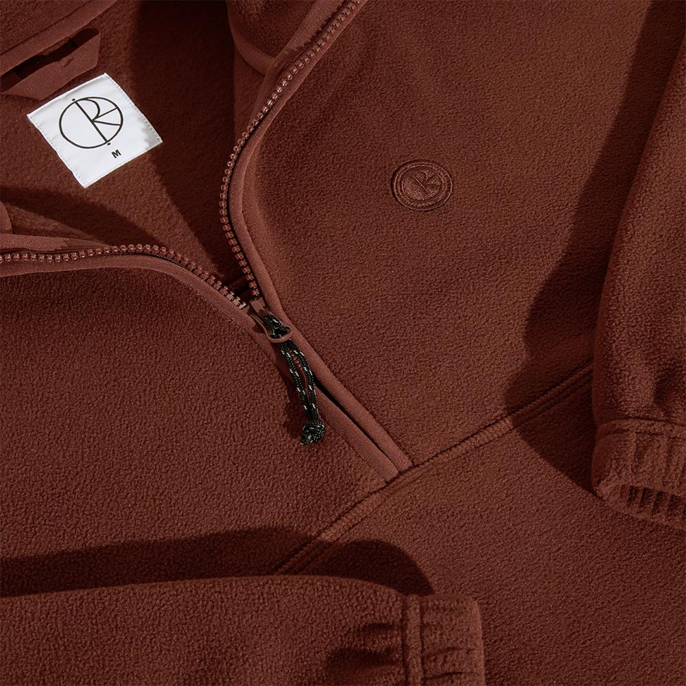 Polar Skate Co. - Ivan Half Zip Fleece - Wine