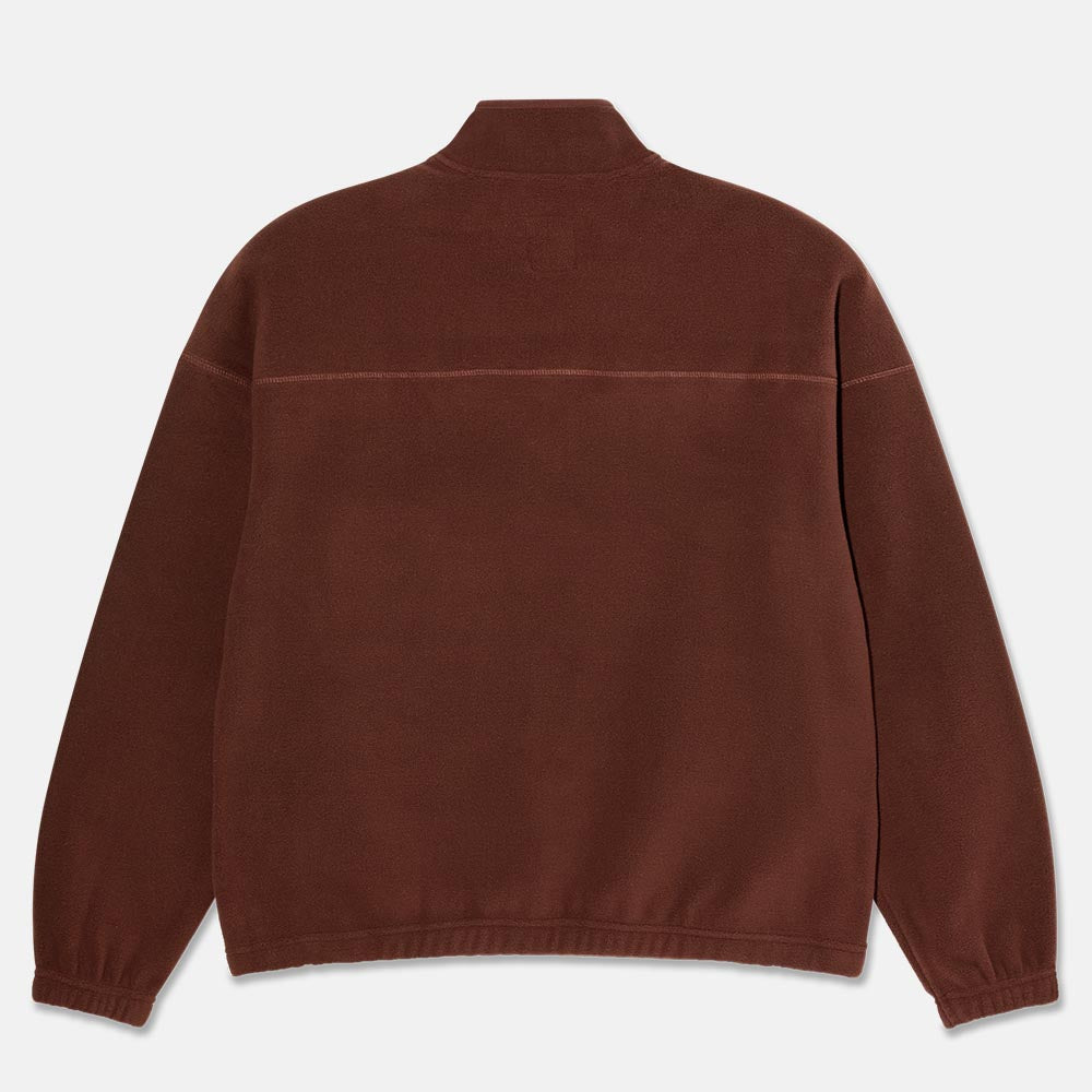 Polar Skate Co. - Ivan Half Zip Fleece - Wine