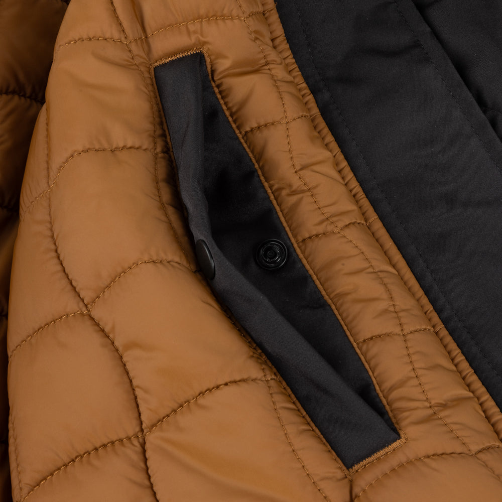 Dime MTL - Insulated Bomber Jacket - Black