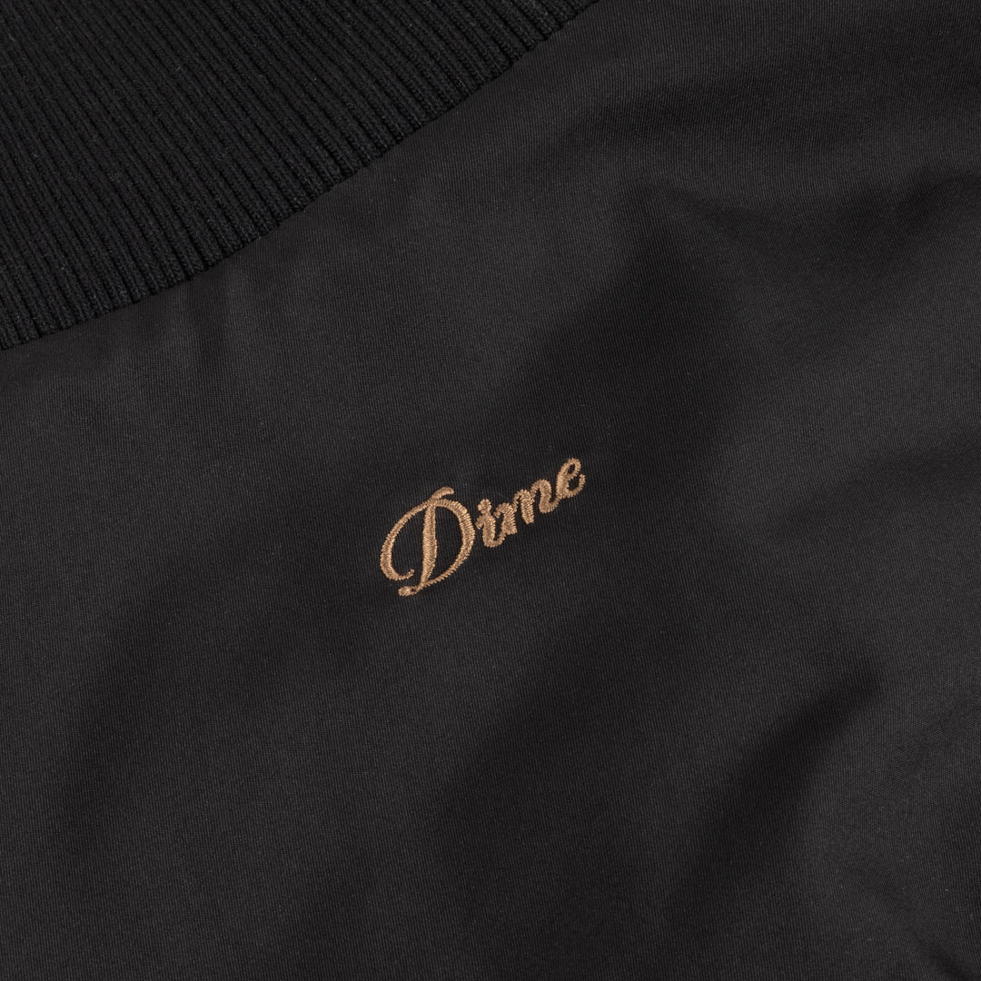 Dime MTL - Insulated Bomber Jacket - Black