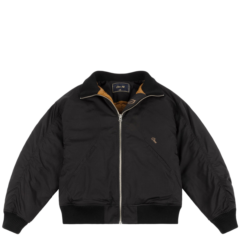 Dime MTL - Insulated Bomber Jacket - Black