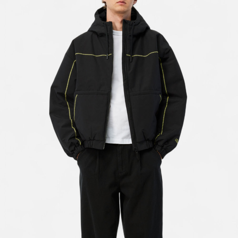 Dime MTL - Quilted Ripstop Jacket - Black