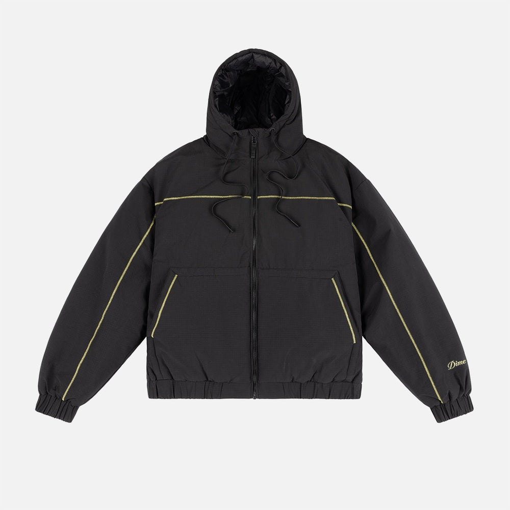 Dime MTL - Quilted Ripstop Jacket - Black