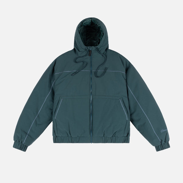 Dime MTL - Quilted Ripstop Jacket - Emerald