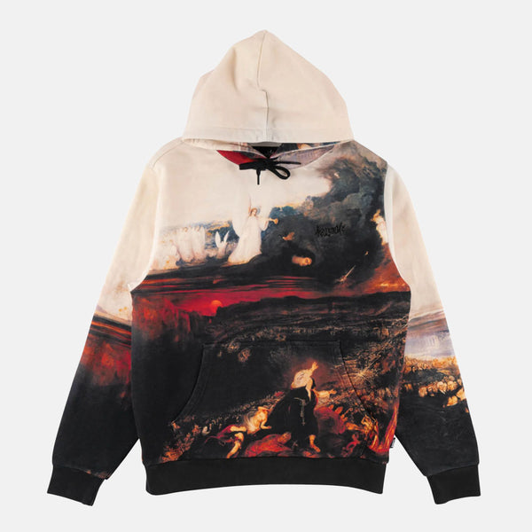 Welcome Skateboards - Judgment Pullover Hooded Sweatshirt - Pigment Dyed