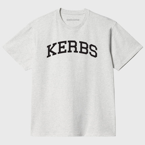 Welcome Skate Store - KERBS T-Shirt - Ash Grey / Black