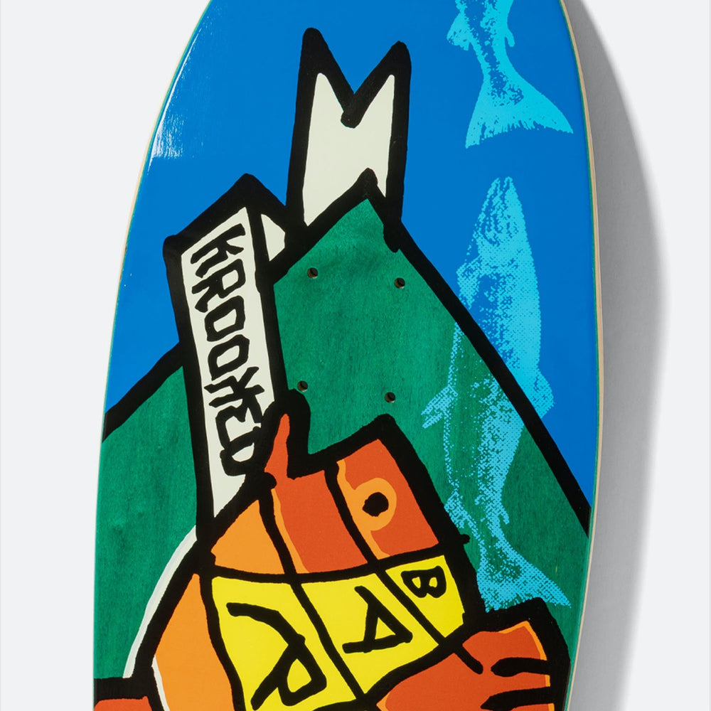 Krooked Skateboards - 9.5" Ray Barbee Trophy Skateboard Deck