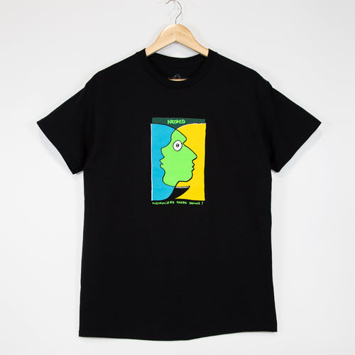 Krooked Skateboards - Freak Shows T-Shirt - Black / Multi