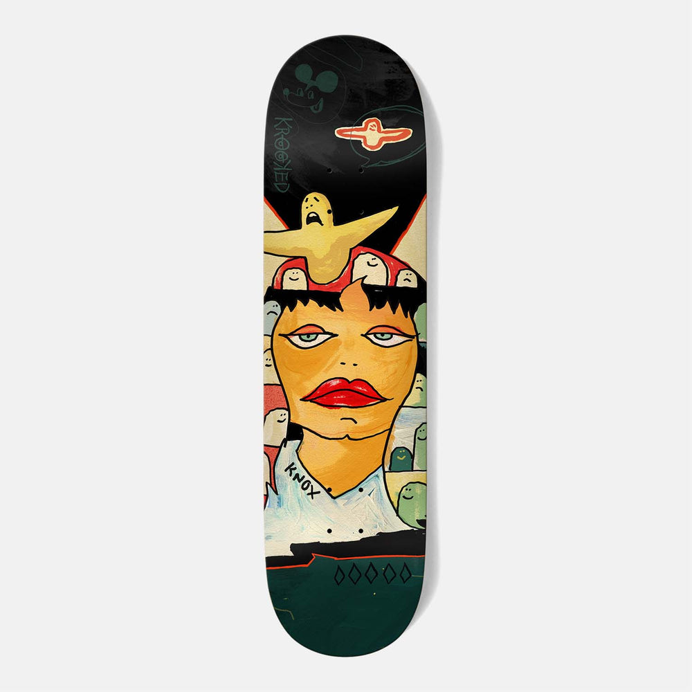 Krooked Skateboards - 8.25" Tom Knox Three Star Skateboard Deck