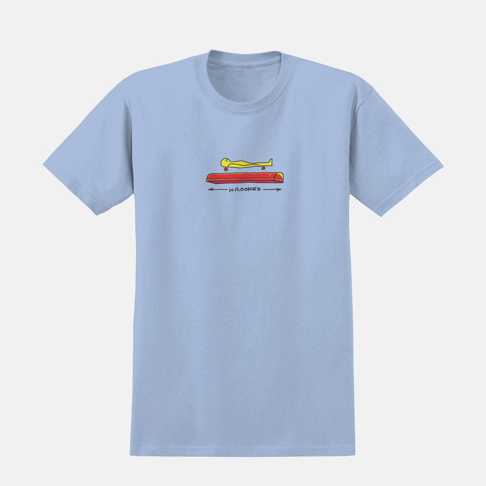 Krooked Skateboards - Koffin T-Shirt - Blue