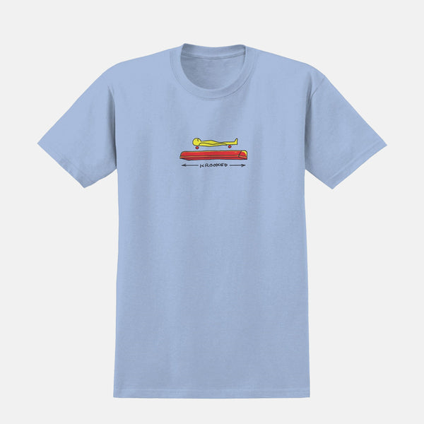 Krooked Skateboards - Koffin T-Shirt - Blue