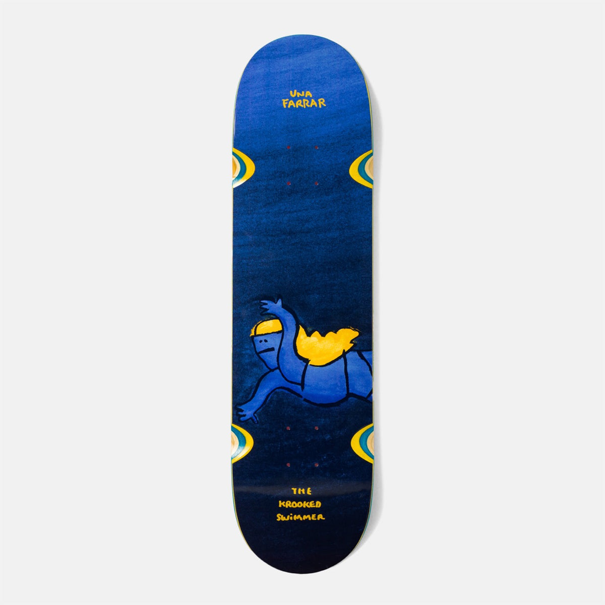 Krooked Skateboards - 8.28" Una Farrar Swimmer Skateboard Deck