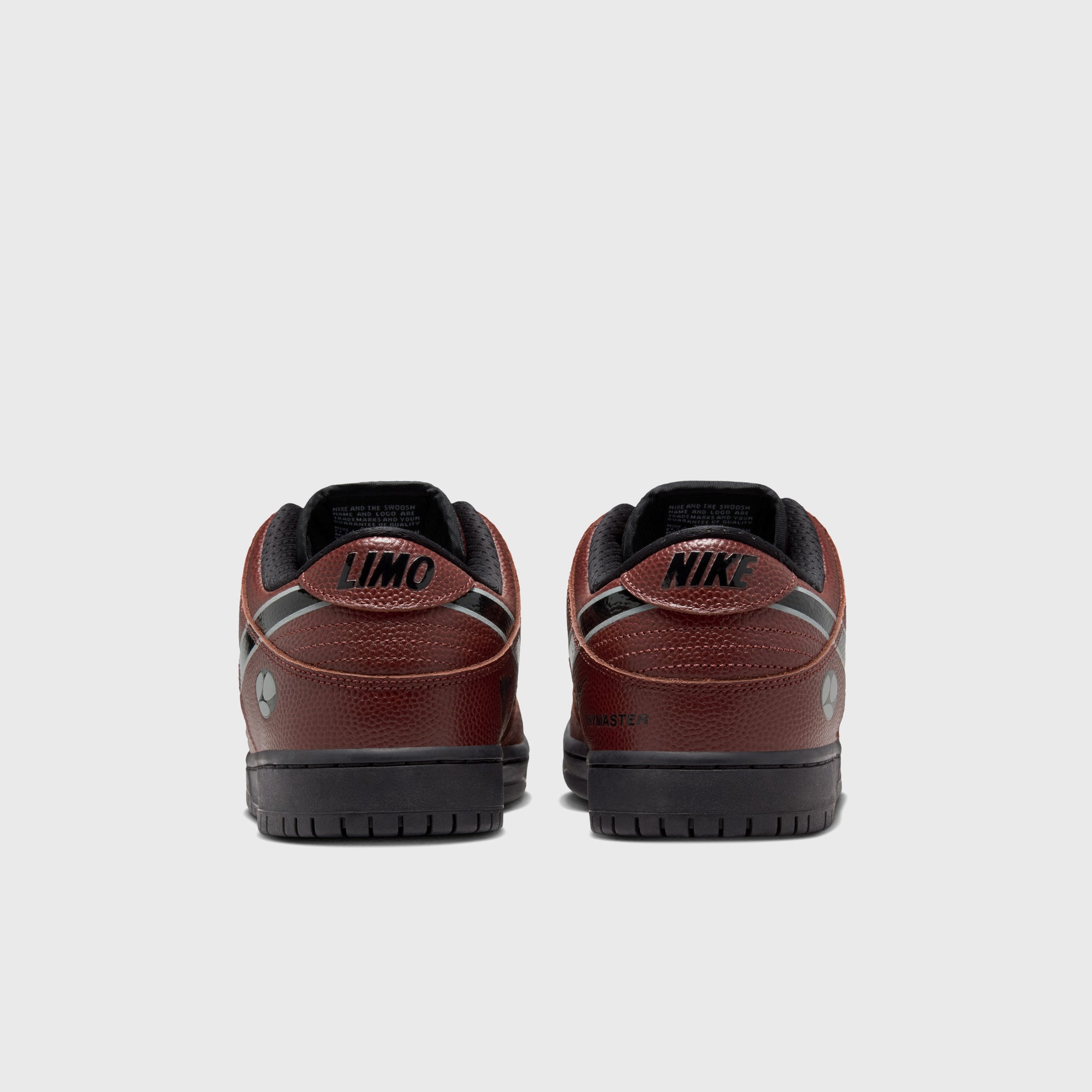 Nike SB - Dunk Low Pro LIMOSINE Shoes - Dark Pony / Black - Silver - White