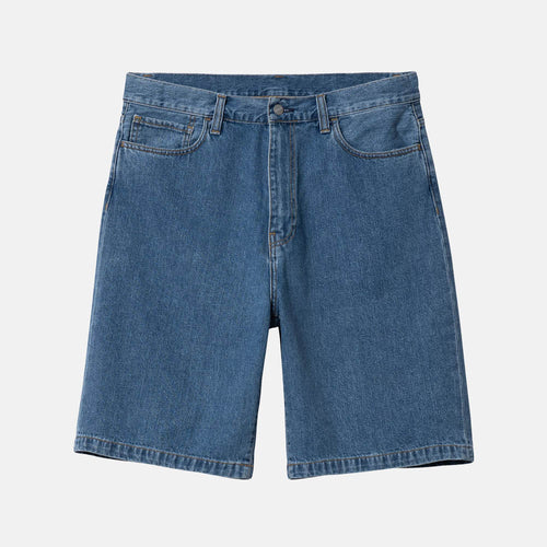 Carhartt WIP - Landon Short - Heavy Stone Wash Blue