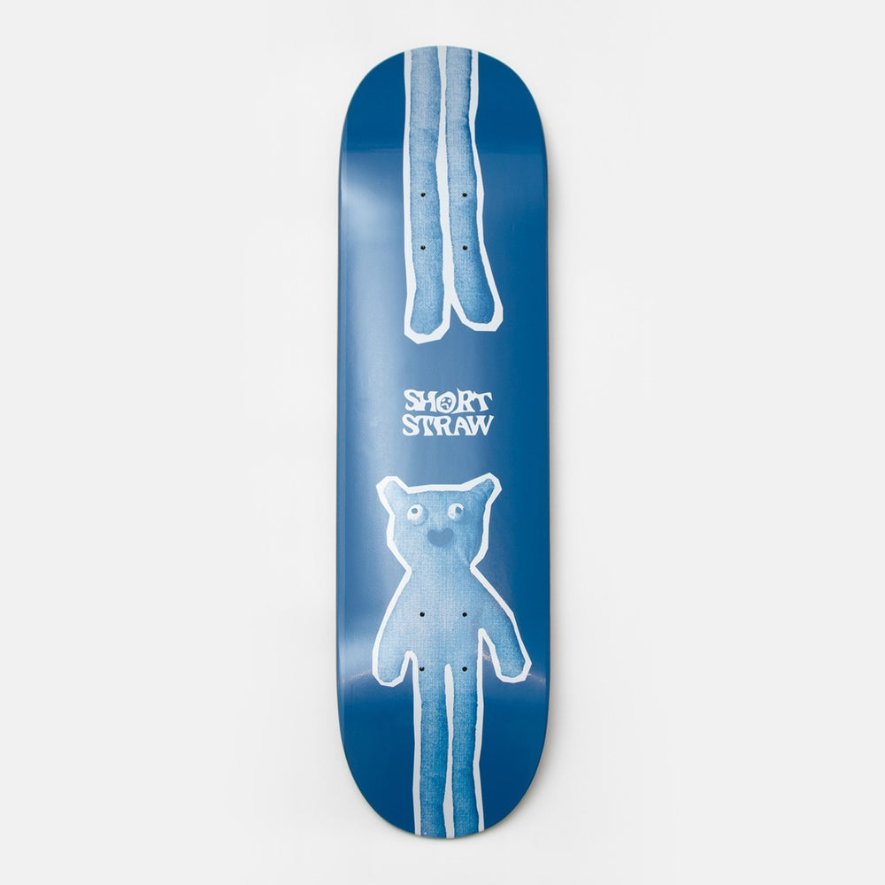 Short Straw - 8.125" Legsley Skateboard Deck - Blue